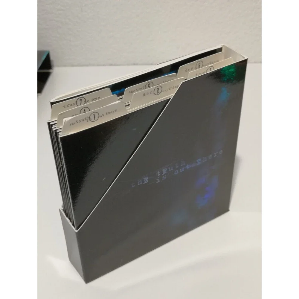 X-Files PC Game (Windows, 1998) 7-Disc Fox Interactive Big Box PC Game Complete